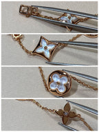 ¡®Twinkle jewelry¡¯STAR AND SUN 5 MOTIF MOP PINK GOLD BRACELET