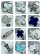 ¡®Twinkle jewelry¡¯LUCKY CLOVER SILVER 11 MOTIF NECKLACE