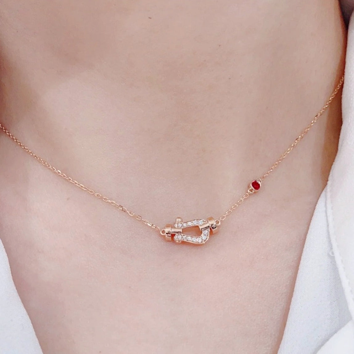 ¡®Twinkle jewelry¡¯FORCE 10 DIAMOND PINK GOLD NECKLACE