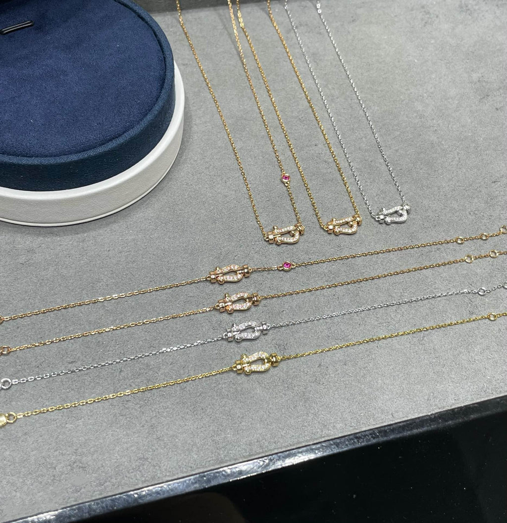 ¡®Twinkle jewelry¡¯FORCE 10 DIAMOND PINK GOLD NECKLACE