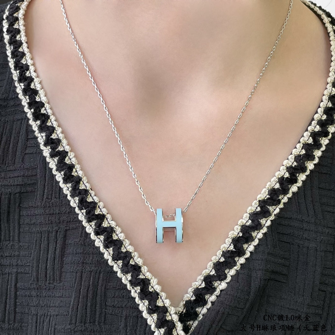 ¡®Twinkle jewelry¡¯POP H SKY BLUE NECKLACE
