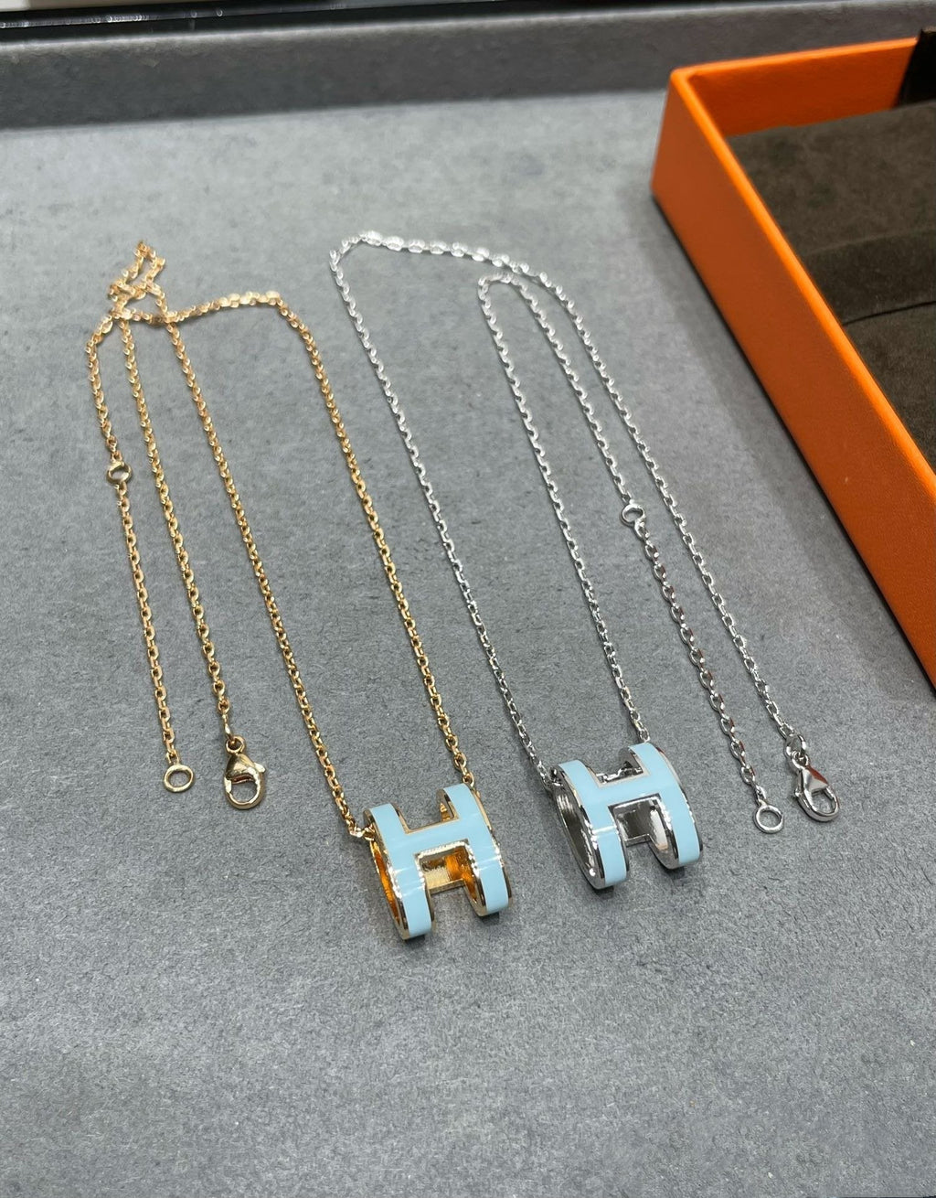 ¡®Twinkle jewelry¡¯POP H SKY BLUE NECKLACE