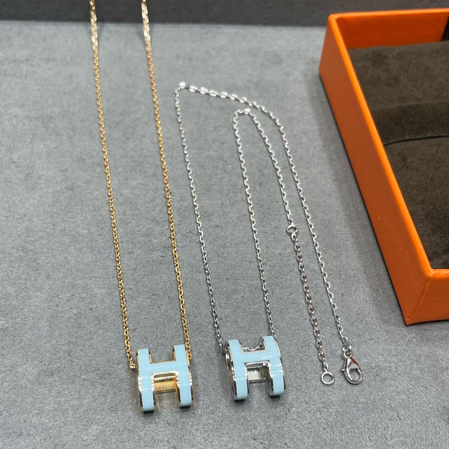 ¡®Twinkle jewelry¡¯POP H SKY BLUE NECKLACE