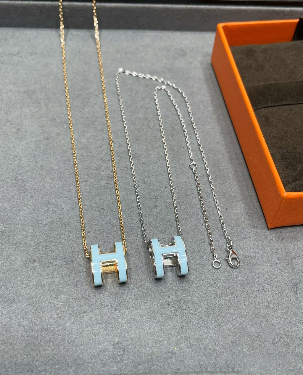 ¡®Twinkle jewelry¡¯POP H SKY BLUE NECKLACE