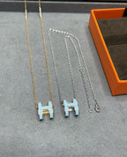 ¡®Twinkle jewelry¡¯POP H SKY BLUE NECKLACE