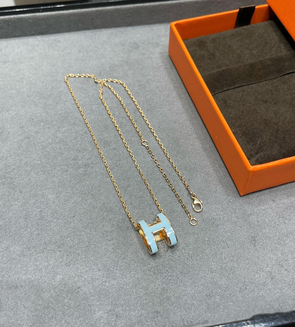 ¡®Twinkle jewelry¡¯POP H SKY BLUE NECKLACE
