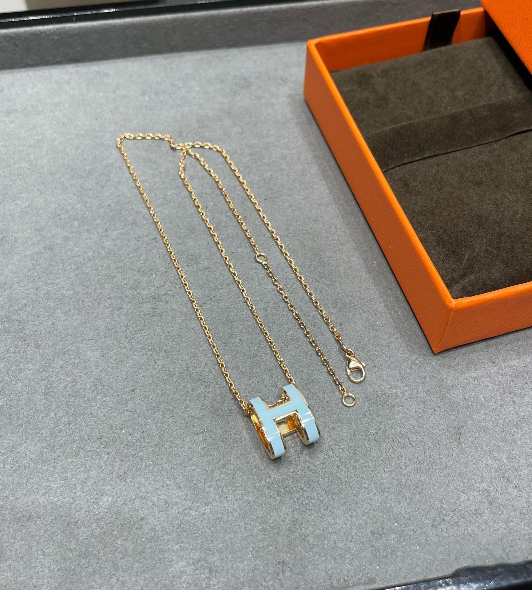 ¡®Twinkle jewelry¡¯POP H SKY BLUE NECKLACE