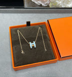 ¡®Twinkle jewelry¡¯POP H SKY BLUE NECKLACE