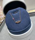 ¡®Twinkle jewelry¡¯FORCE 10 DIAMOND CHAIN LINK PINK GOLD BRACELET