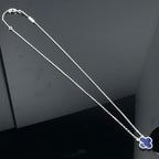 ¡®Twinkle jewelry¡¯CLOVER PIETERSITE SILVER LONG NECKLACE
