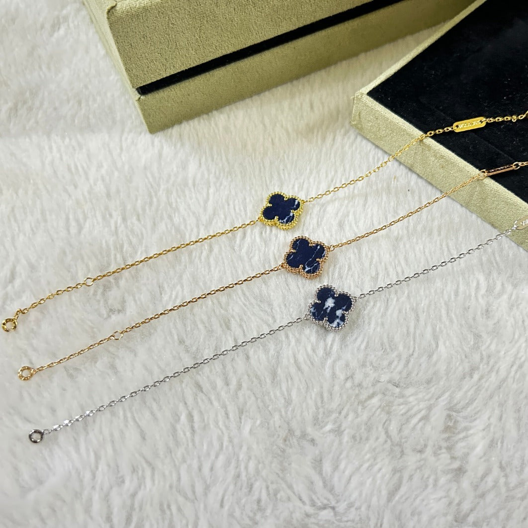 ¡®Twinkle jewelry¡¯CLOVER 1 MOTIF PIETERSITE BRACELET