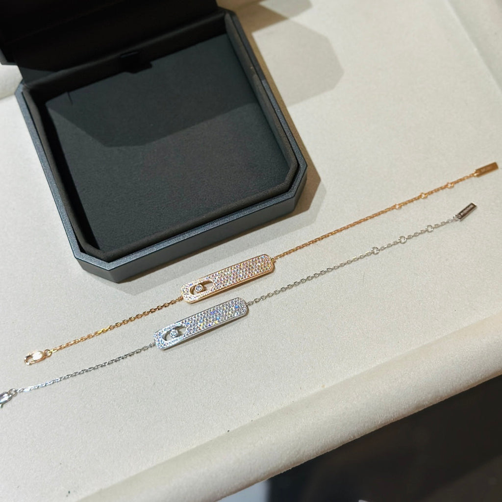 [Twinkle jewelrys]MOVE CLASSIQUE DIAMOND PAVED BRACELET