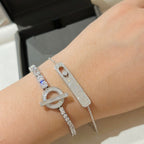[Twinkle jewelrys]MOVE CLASSIQUE DIAMOND PAVED BRACELET