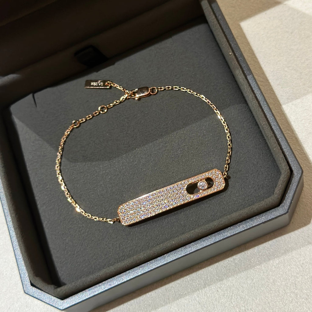 [Twinkle jewelrys]MOVE CLASSIQUE DIAMOND PAVED BRACELET