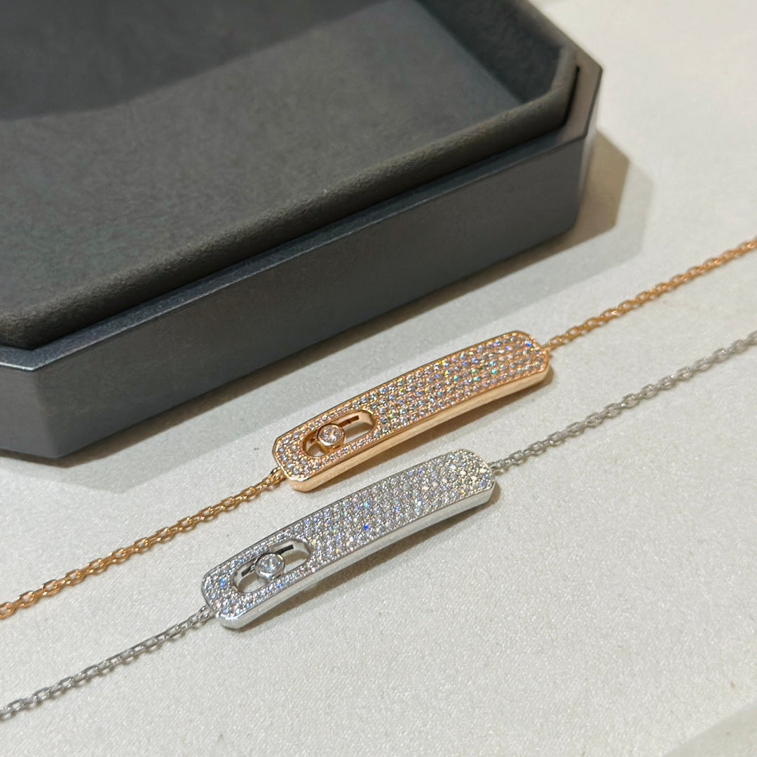 [Twinkle jewelrys]MOVE CLASSIQUE DIAMOND PAVED BRACELET