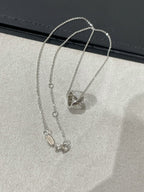 ¡®Twinkle jewelry¡¯LIENS EVIDENCE DIAMOND PAVED NECKLACE