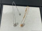 ¡®Twinkle jewelry¡¯LIENS EVIDENCE DIAMOND PAVED NECKLACE