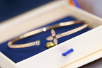 ¡®Twinkle jewelry¡¯IDYLLE PINK GOLD OPEN BRACELET DIAMOND PAVED