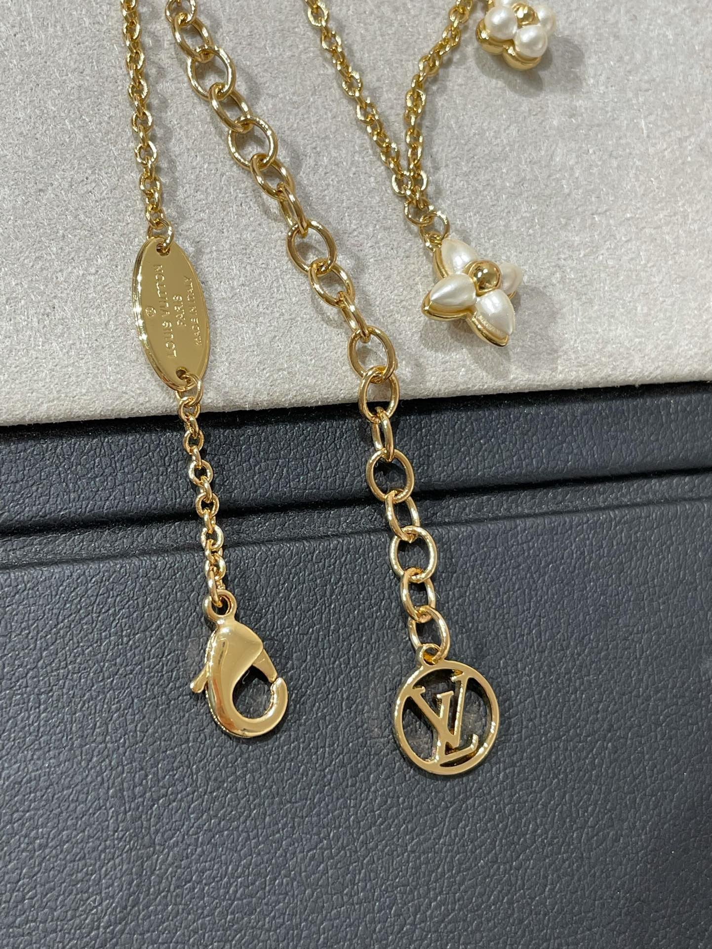 ¡®Twinkle jewelry¡¯FLOWERGRAM GOLD MOP DOUBLE ROW NECKLACE