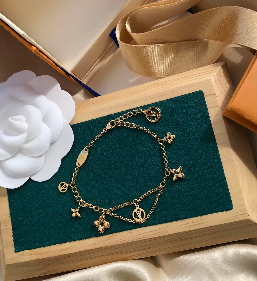 ¡®Twinkle jewelry¡¯BLOOMING PINK GOLD MOP BRACELET
