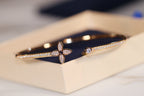 ¡®Twinkle jewelry¡¯IDYLLE GOLD OPEN BRACELET DIAMOND PAVED