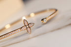 ¡®Twinkle jewelry¡¯IDYLLE GOLD OPEN BRACELET DIAMOND PAVED