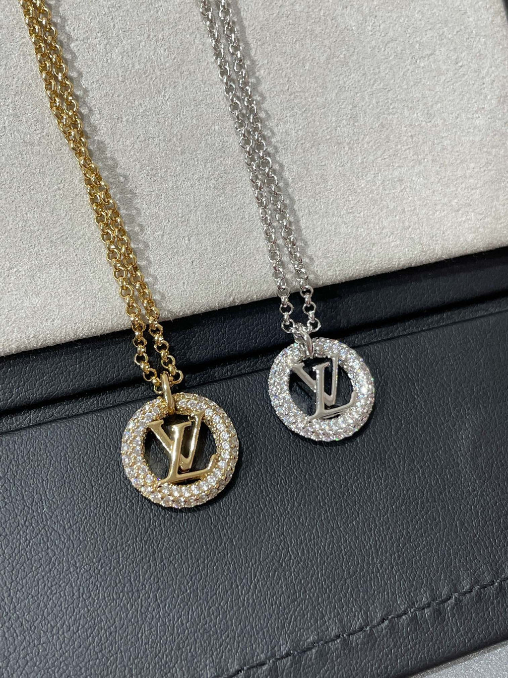 ¡®Twinkle jewelry¡¯BY NIGHT DIAMOND PAVED NECKLACE