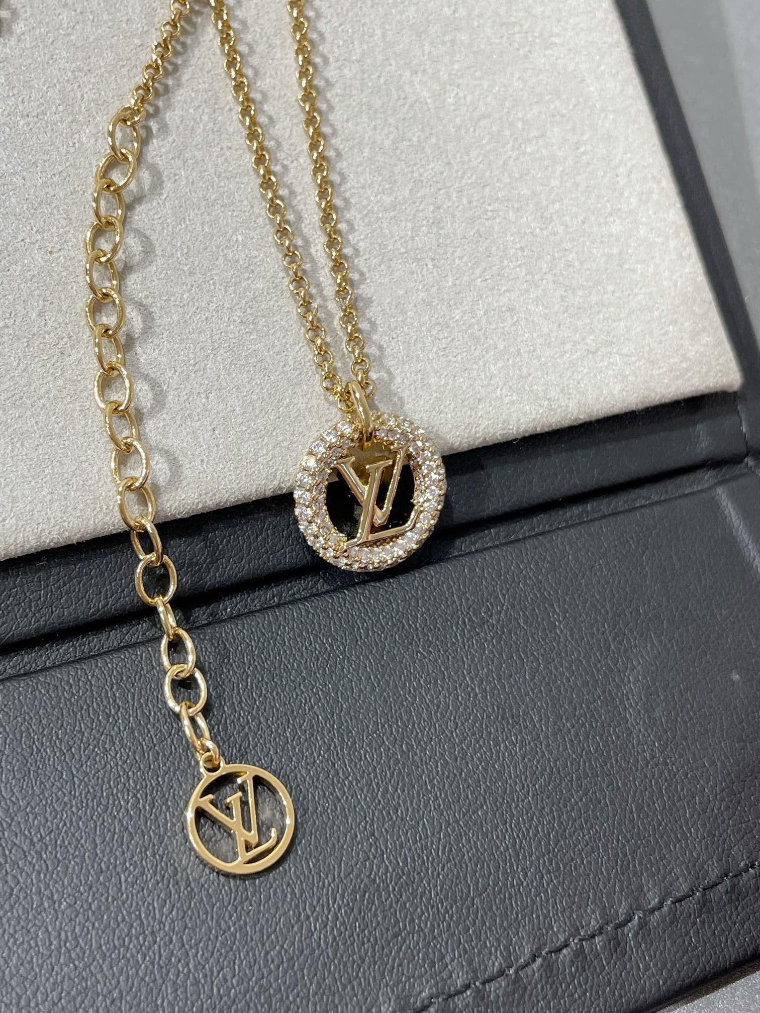 ¡®Twinkle jewelry¡¯BY NIGHT DIAMOND PAVED NECKLACE