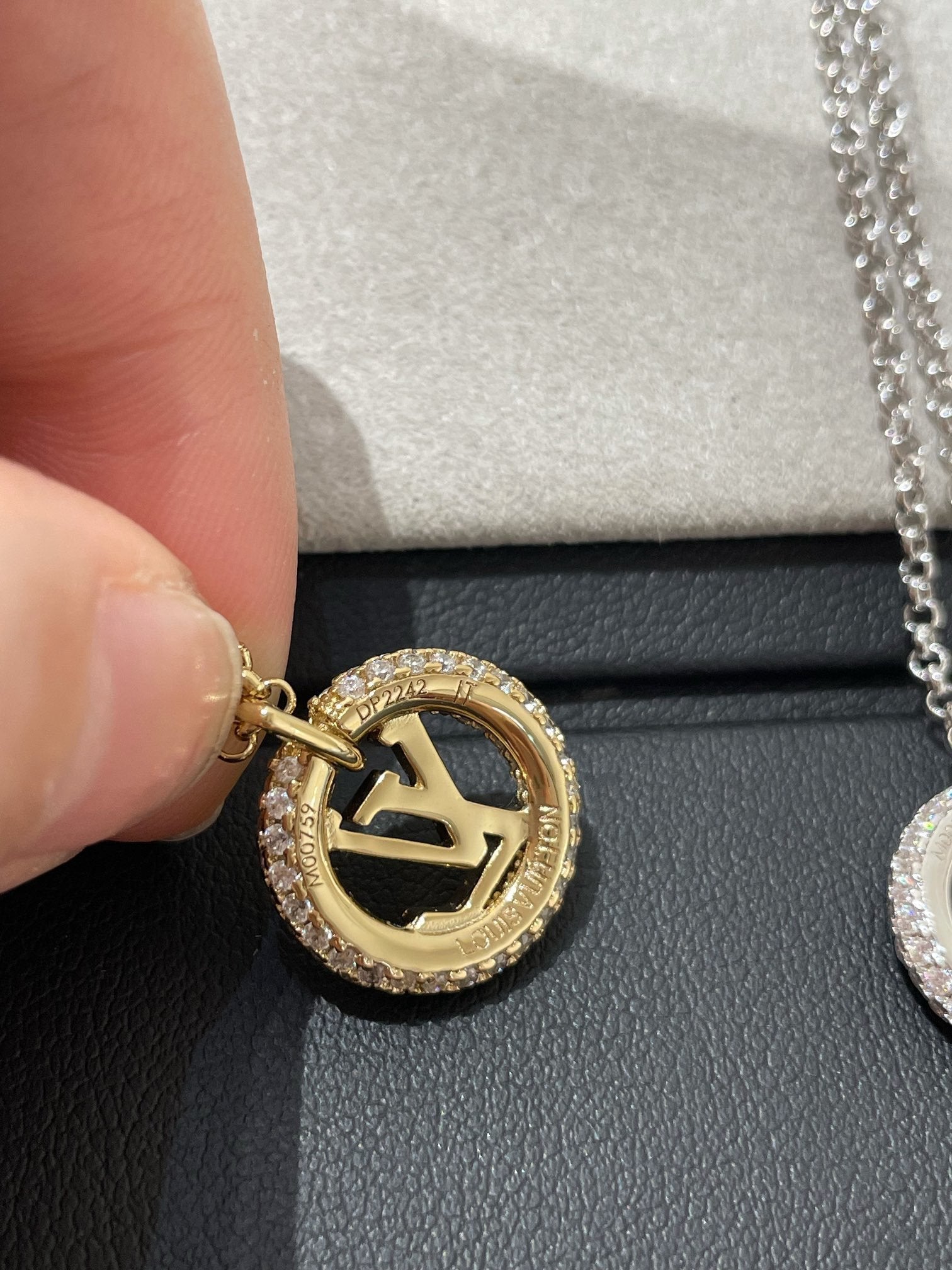 ¡®Twinkle jewelry¡¯BY NIGHT DIAMOND PAVED NECKLACE