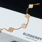 [Twinkle jewelry]New CLOVER WHITE PEARL MOP 5 MOTIF BRACELET COLLECTION
