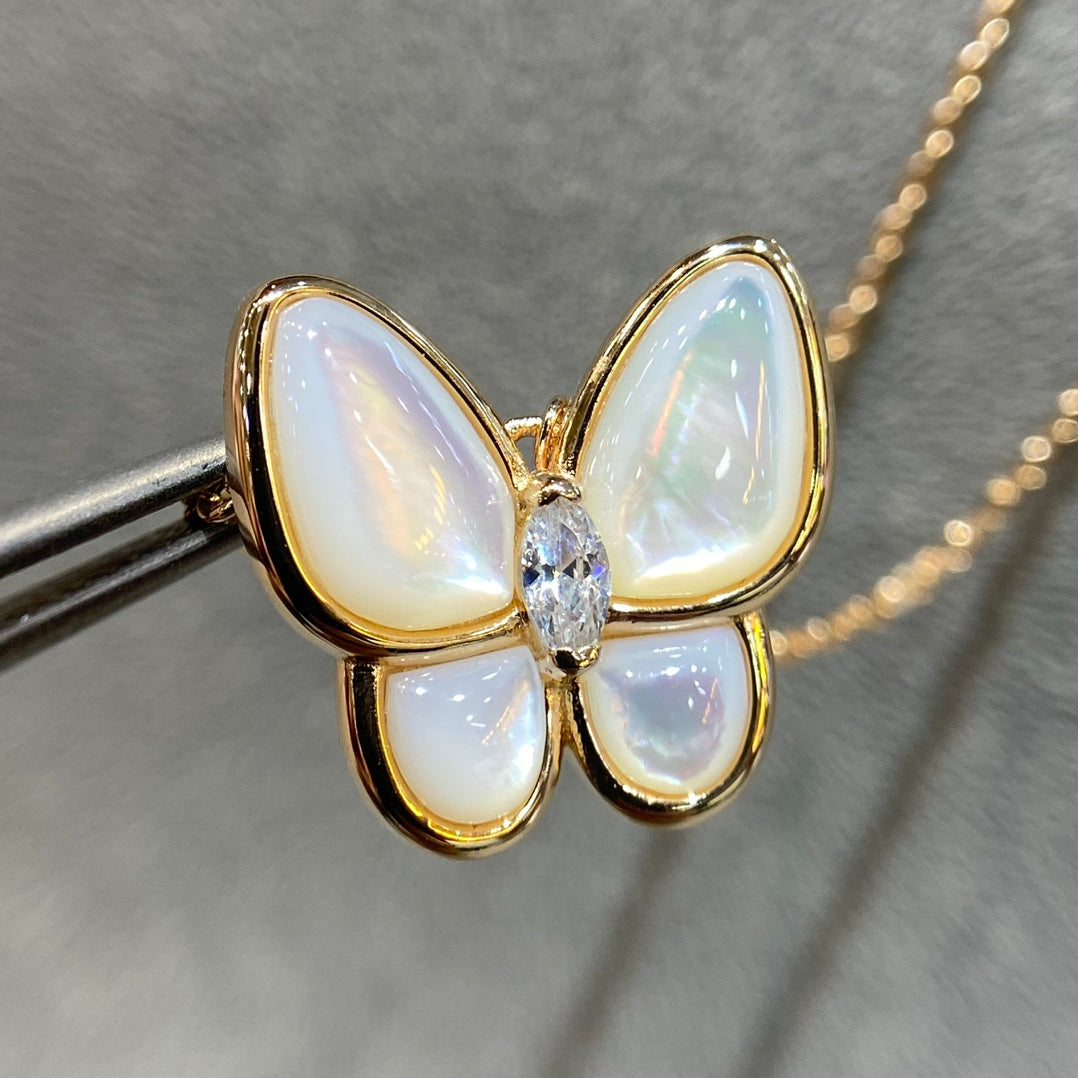 ¡®Twinkle jewelry¡¯BUTTERFLY MOP DIAMOND NECKLACE