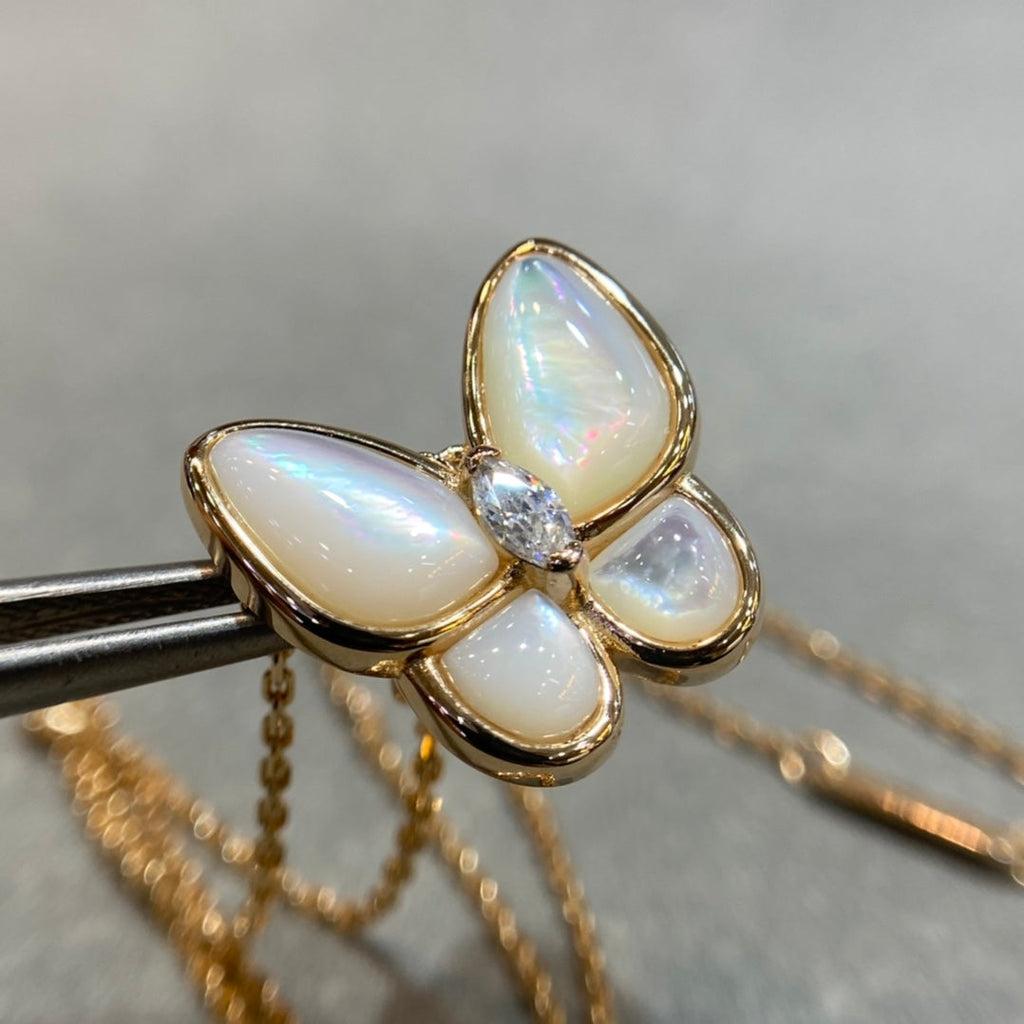 ¡®Twinkle jewelry¡¯BUTTERFLY MOP DIAMOND NECKLACE
