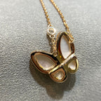 ¡®Twinkle jewelry¡¯BUTTERFLY MOP DIAMOND NECKLACE