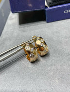 ¡®Twinkle jewelry¡¯BEE LOVE DIAMOND HOOP EARRINGS