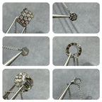¡®Twinkle jewelry¡¯BEE LOVE DIAMOND PAVED 3 ROW NECKLACE