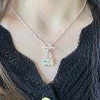 ¡®Twinkle jewelry¡¯CONSTANCE PEDANT SILVER NECKLACE