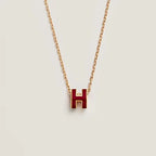 ¡®Twinkle jewelry¡¯HM CLIC RED ENAMEL GOLD NECKLACE