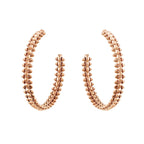 ¡®Twinkle jewelry¡¯CLASH LARGE HOOP EARRINGS