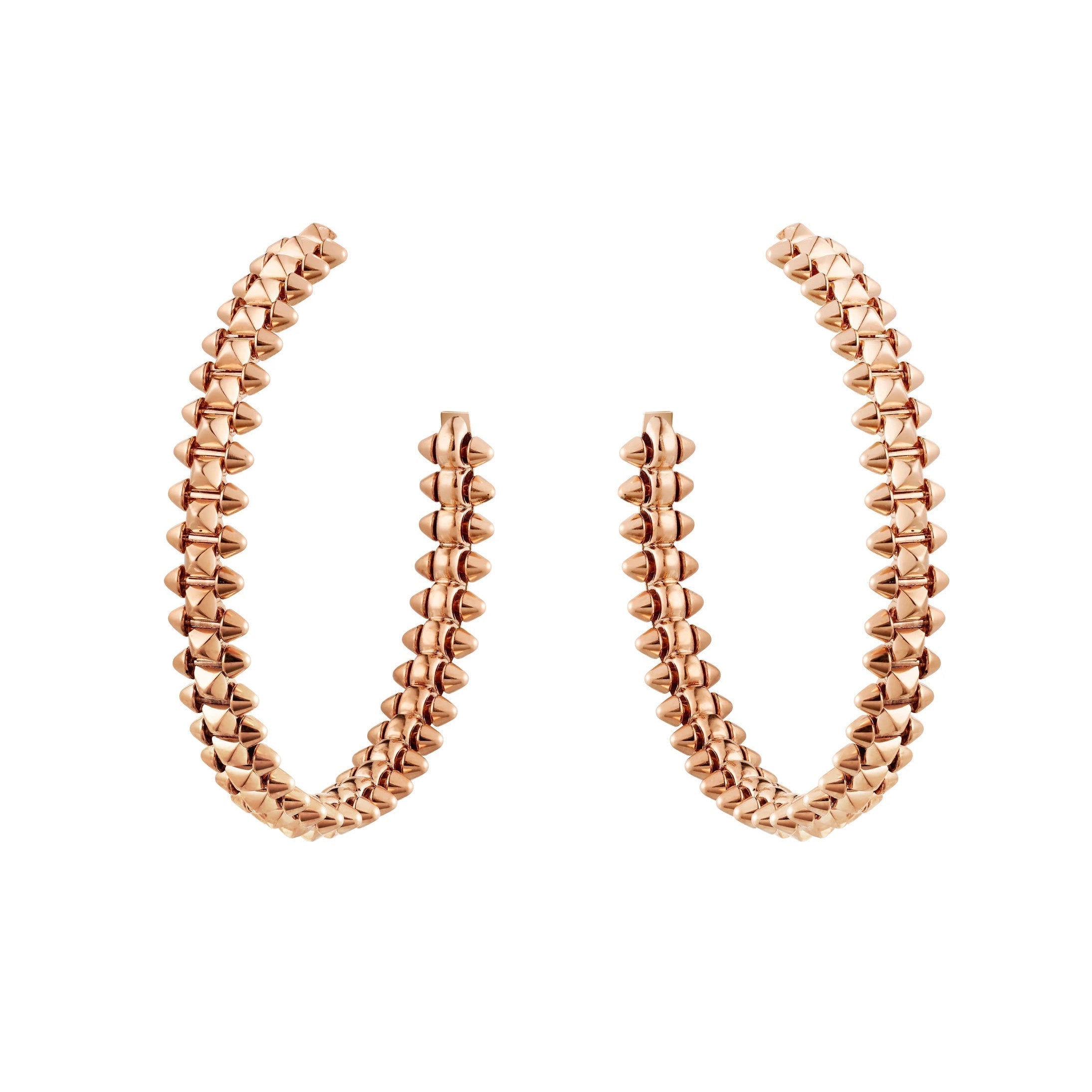 ¡®Twinkle jewelry¡¯CLASH LARGE HOOP EARRINGS