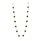 ¡®Twinkle jewelry¡¯CLOVER 20 MOTIFS ONYX NECKLACE