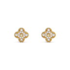 ¡®Twinkle jewelry¡¯CLOVER MEDIUM 1 MOTIFS FUll DIAMOND EARRINGS