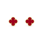 ¡®Twinkle jewelry¡¯CLOVER MEDIUM 1 MOTIFS CARNELIAN  EARRINGS