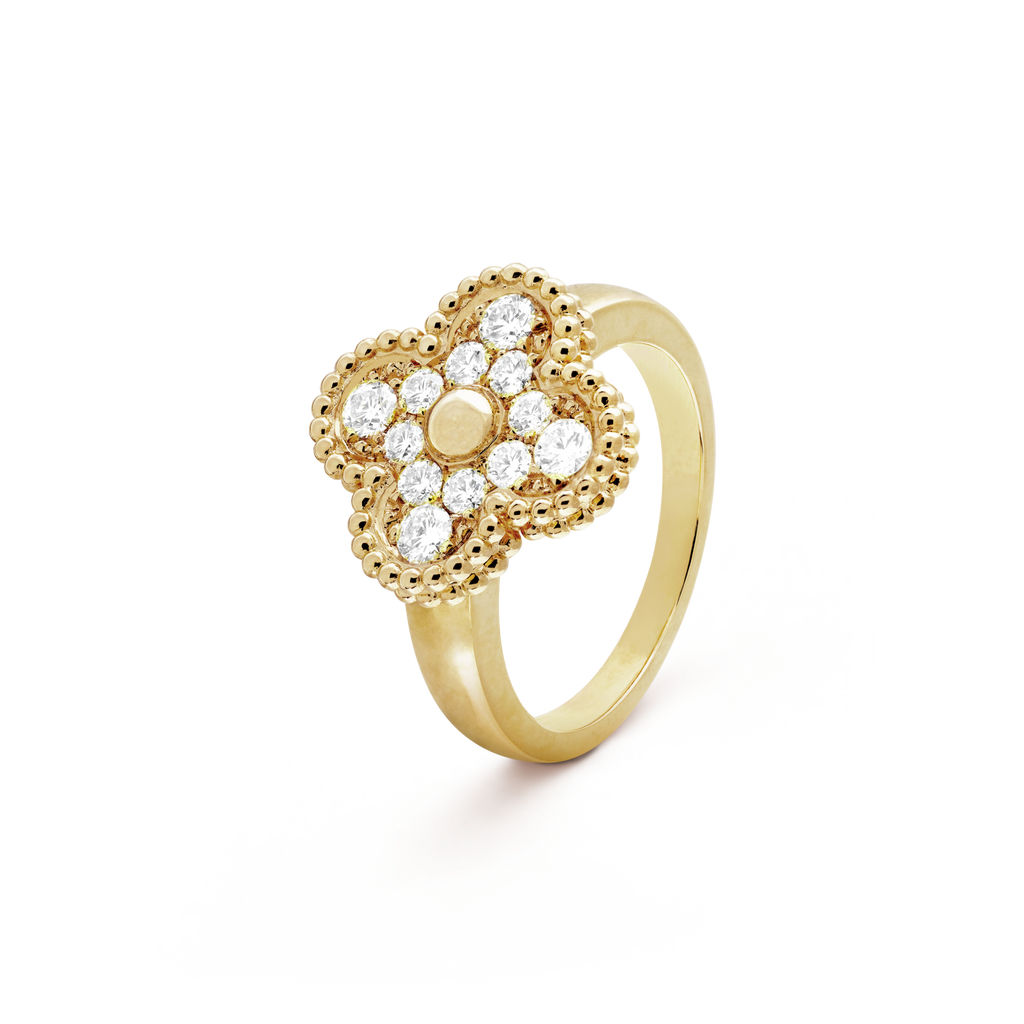 ¡®Twinkle jewelry¡¯CLOVER DIAMOND RING