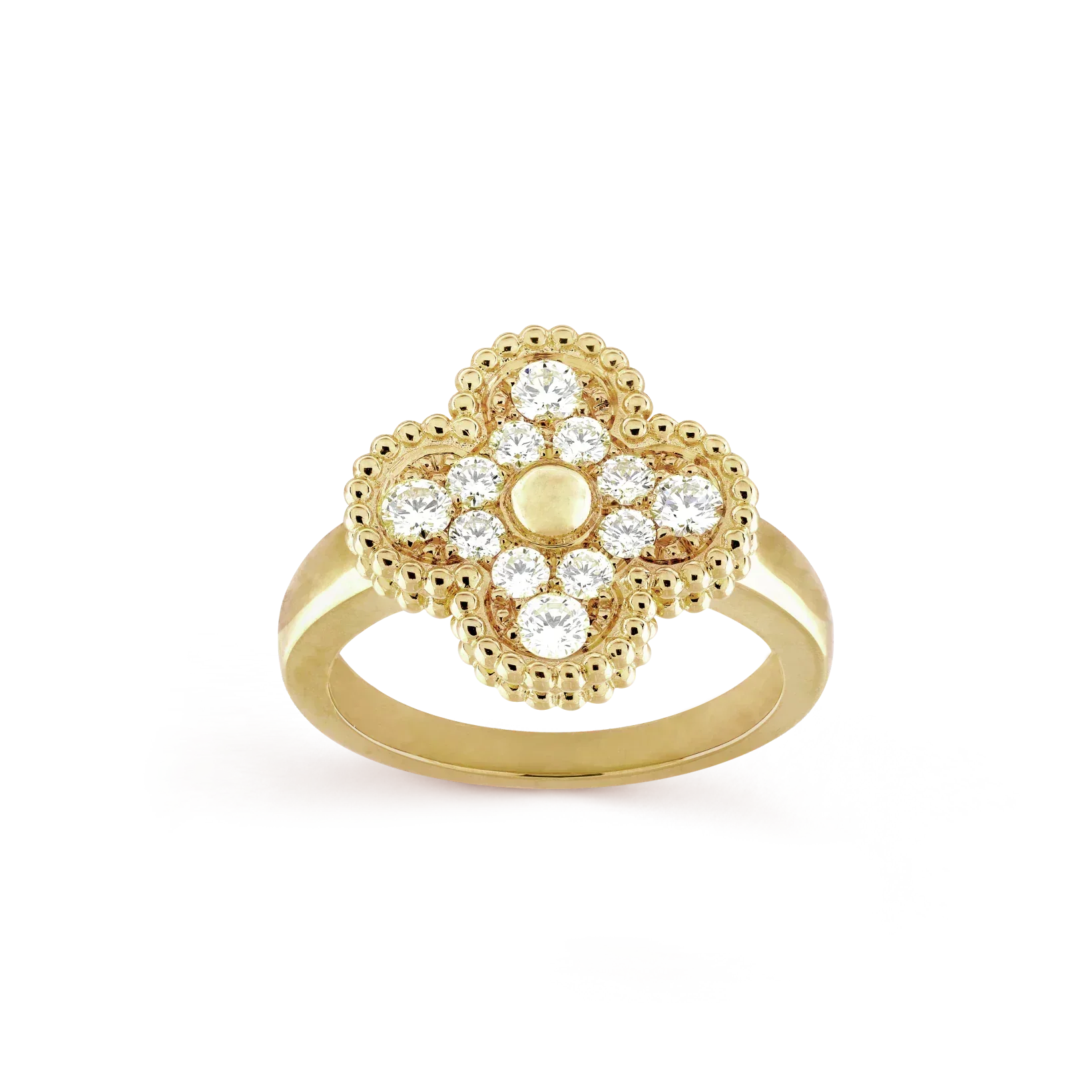 ¡®Twinkle jewelry¡¯CLOVER DIAMOND RING
