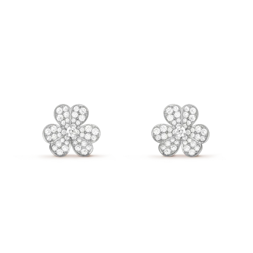 ¡®Twinkle jewelry¡¯CLOVER COMOS DIAMOND EARRINGS SILVER