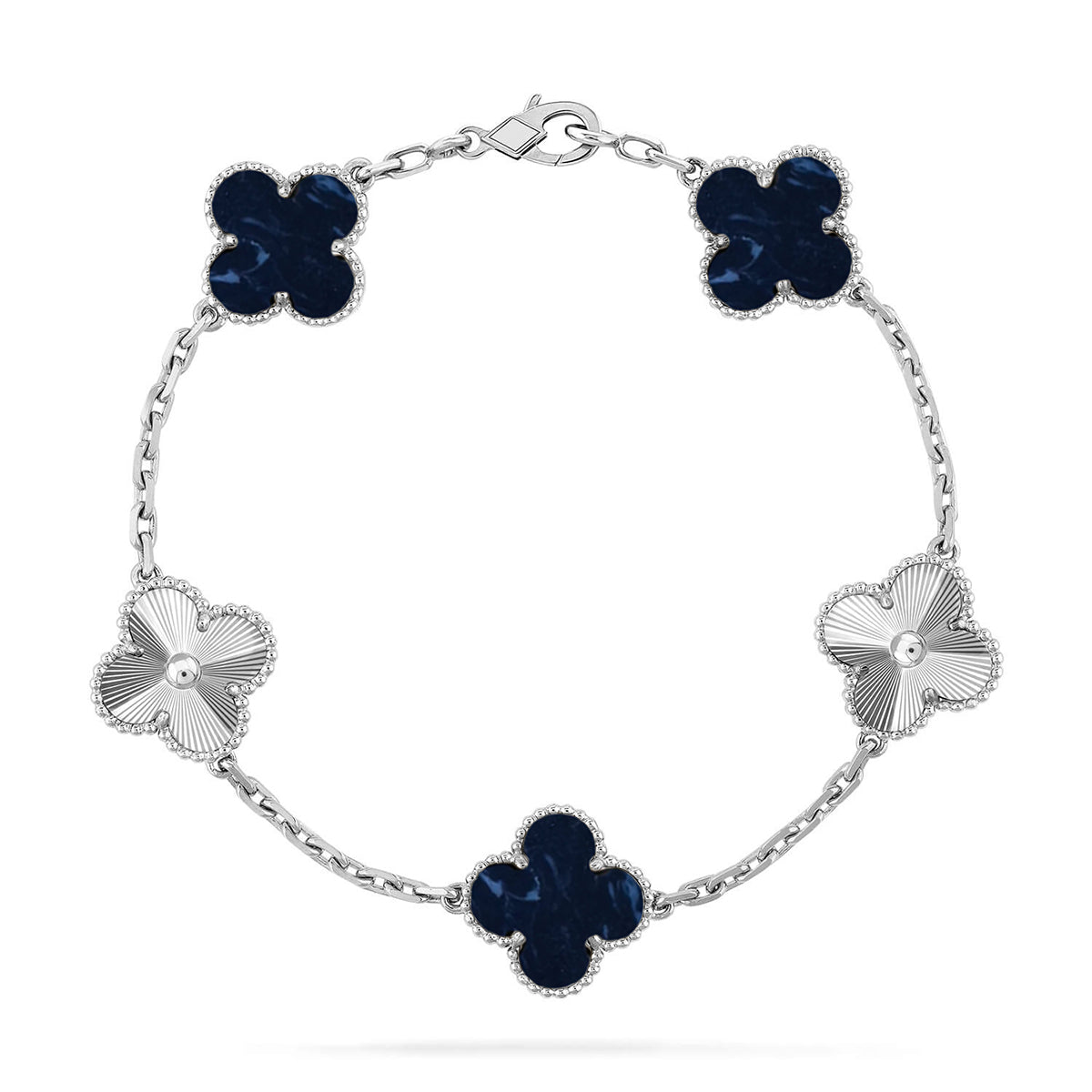 [Twinkle jewelry]New CLOVER 5 MOTIF PIETERSITE BRACELET COLLECTION