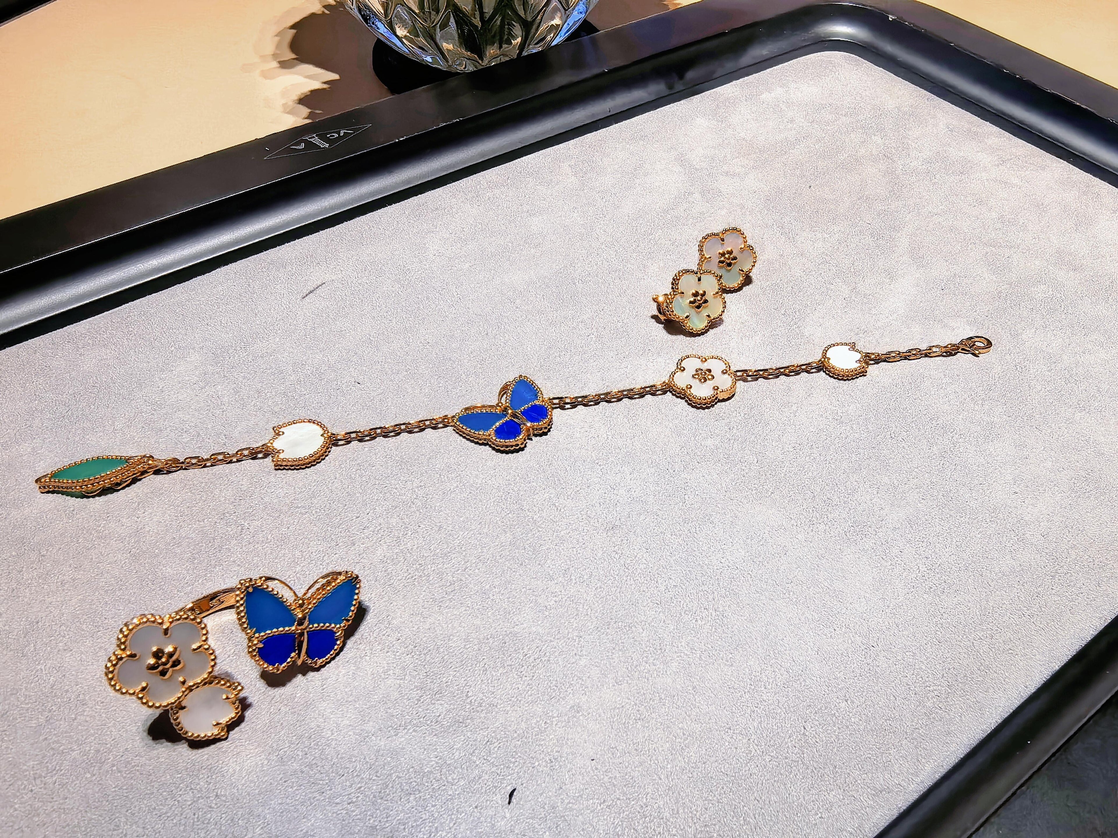 [Twinkle jewelry] 2026 NEW MODEL SPRING LUCKY 3 MOTIF GOLD RING