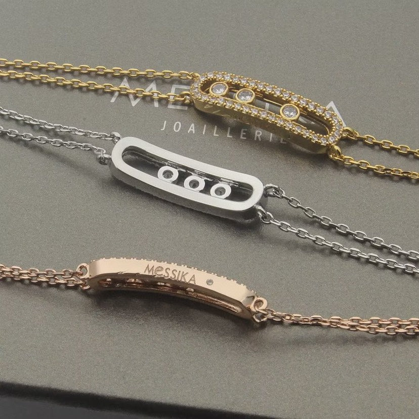 [Twinkle jewelrys] Move Classique pavé bracelet