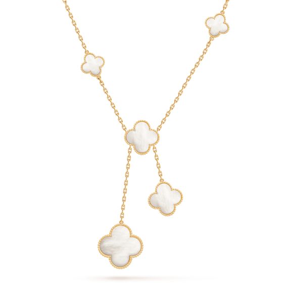 ¡®Twinkle jewelry¡¯CLOVER MOTHER OF PEARL NECKLACE 6 MOTIF