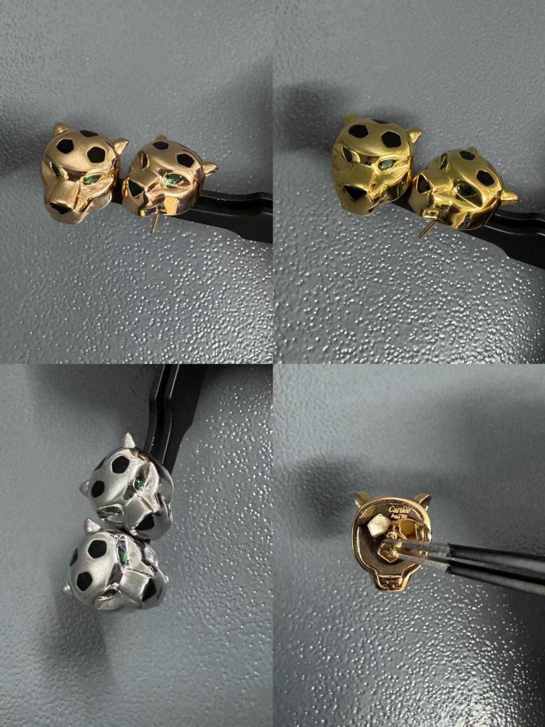[Twinkle jewelry] CHRRTAH-PRINT STUD EARRINGS, THREE COLORS